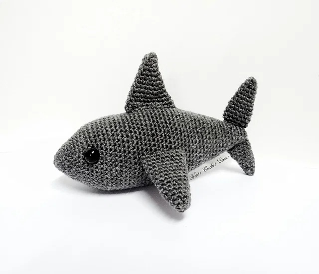 Free crochet amigurumi shark patterns