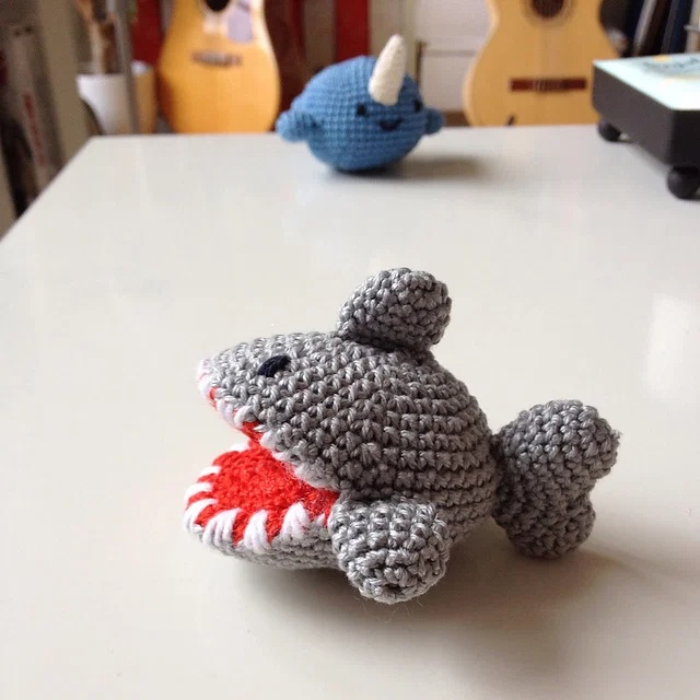 Free crochet amigurumi shark patterns