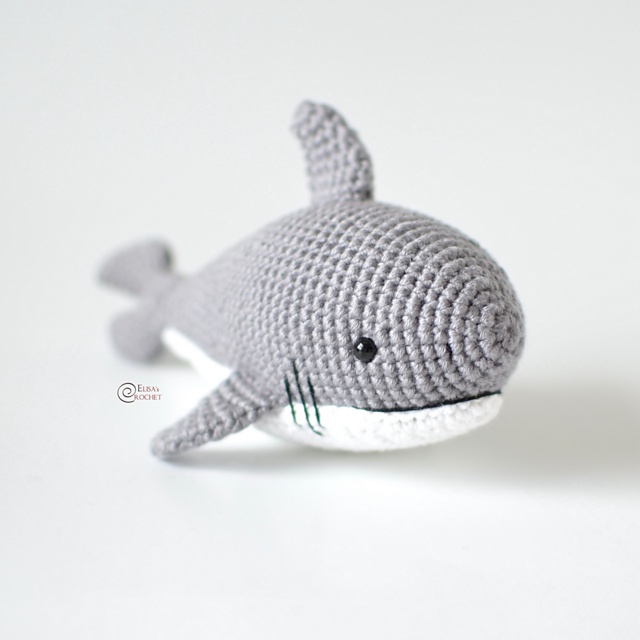 Free crochet amigurumi shark patterns