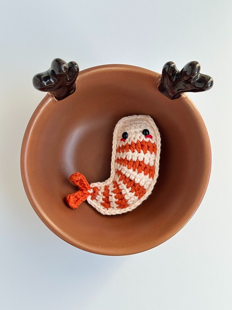 Free crochet amigurumi shrimp patterns