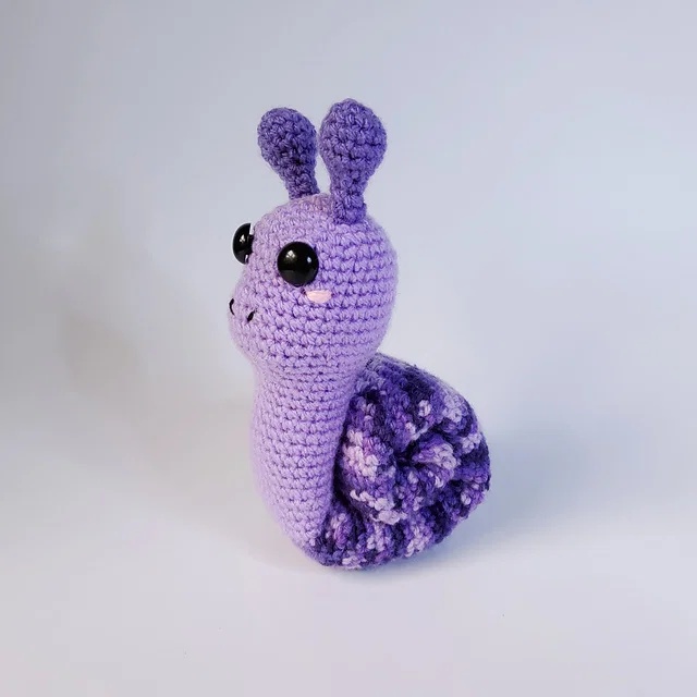 Free crochet amigurumi snail patterns