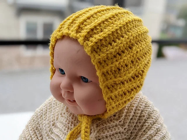 Free crochet bonnet patterns