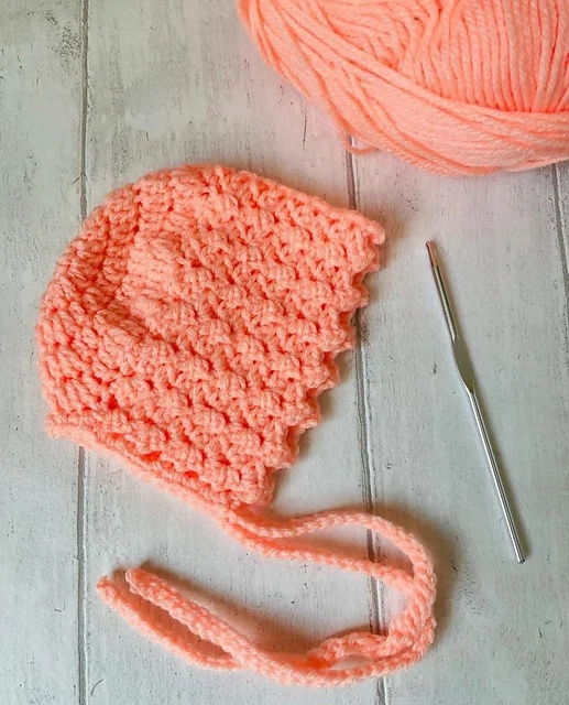 Free crochet bonnet patterns