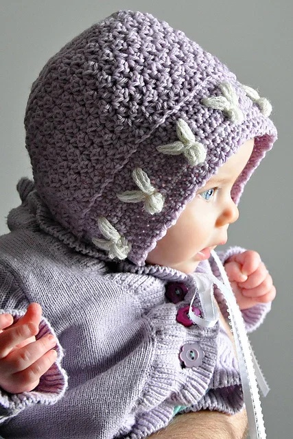 Free crochet bonnet patterns