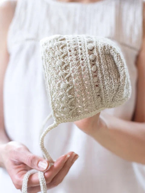 Free crochet bonnet patterns