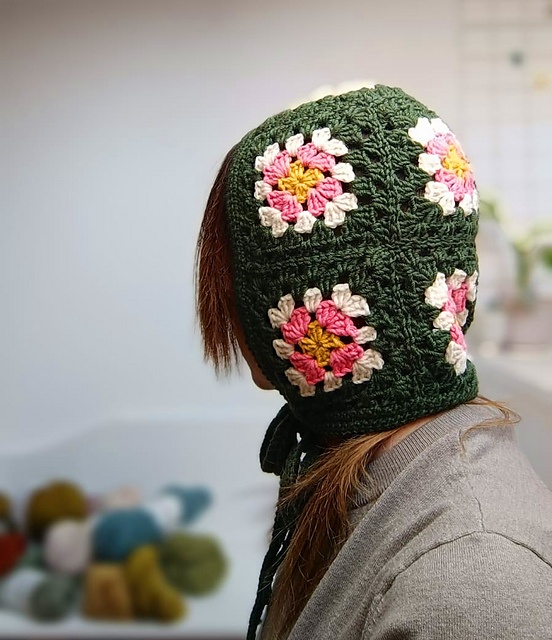 Free crochet bonnet patterns