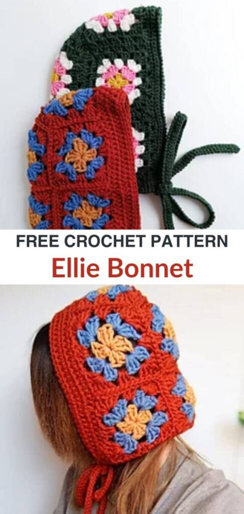Free crochet bonnet patterns Pinterest