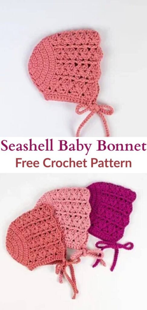 Free crochet bonnet patterns Pinterest