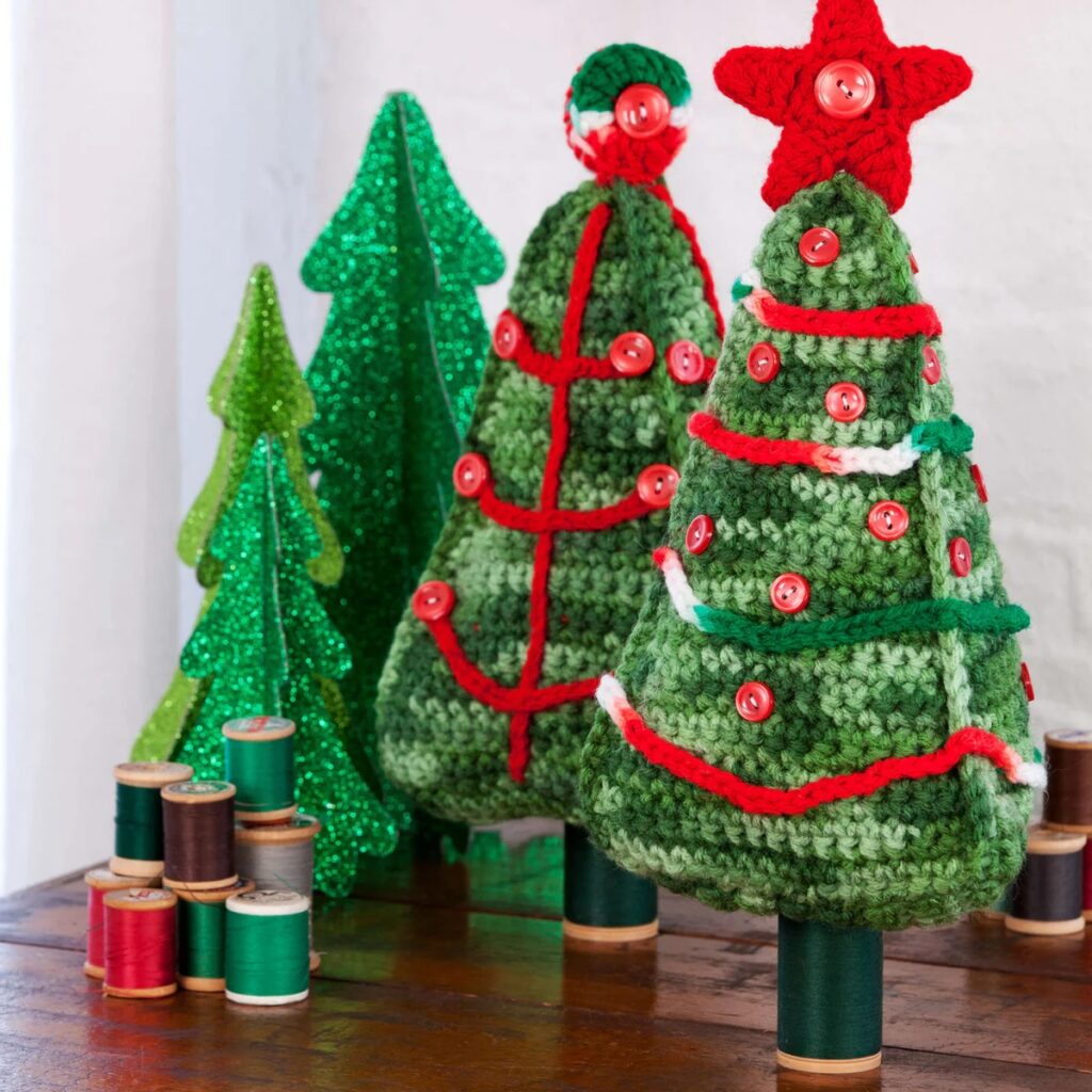 Free crochet Christmas tree patterns