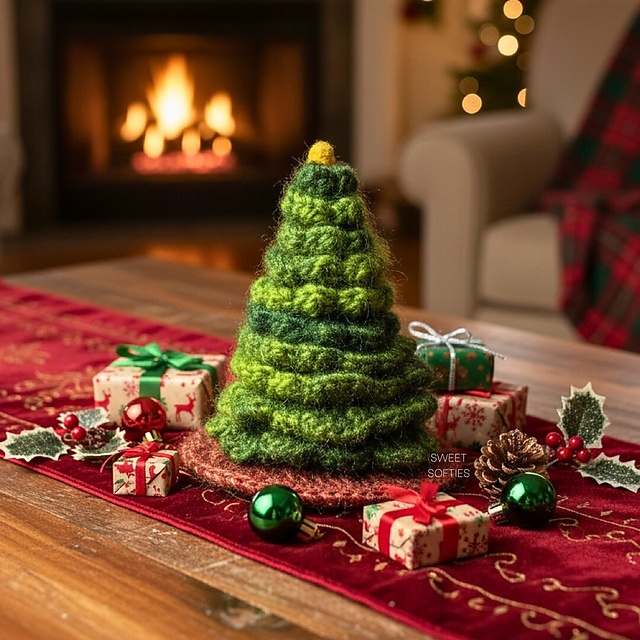 Free crochet Christmas tree patterns