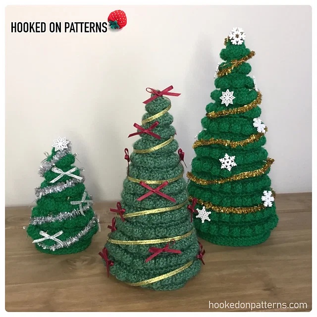 Free crochet Christmas tree patterns