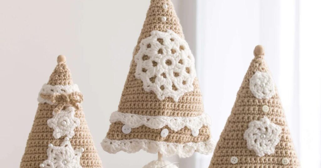 Free Crochet Christmas Tree Patterns Featured Image