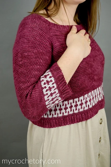 Free crochet mosaic top patterns