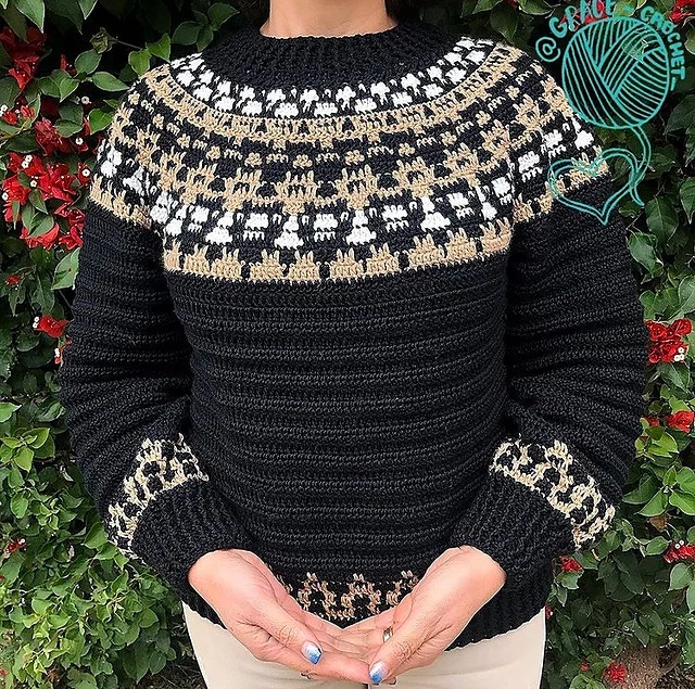 Free crochet mosaic top patterns