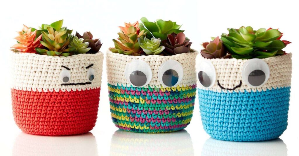 Free Crochet Plant Patterns for Room Decor Featured Image