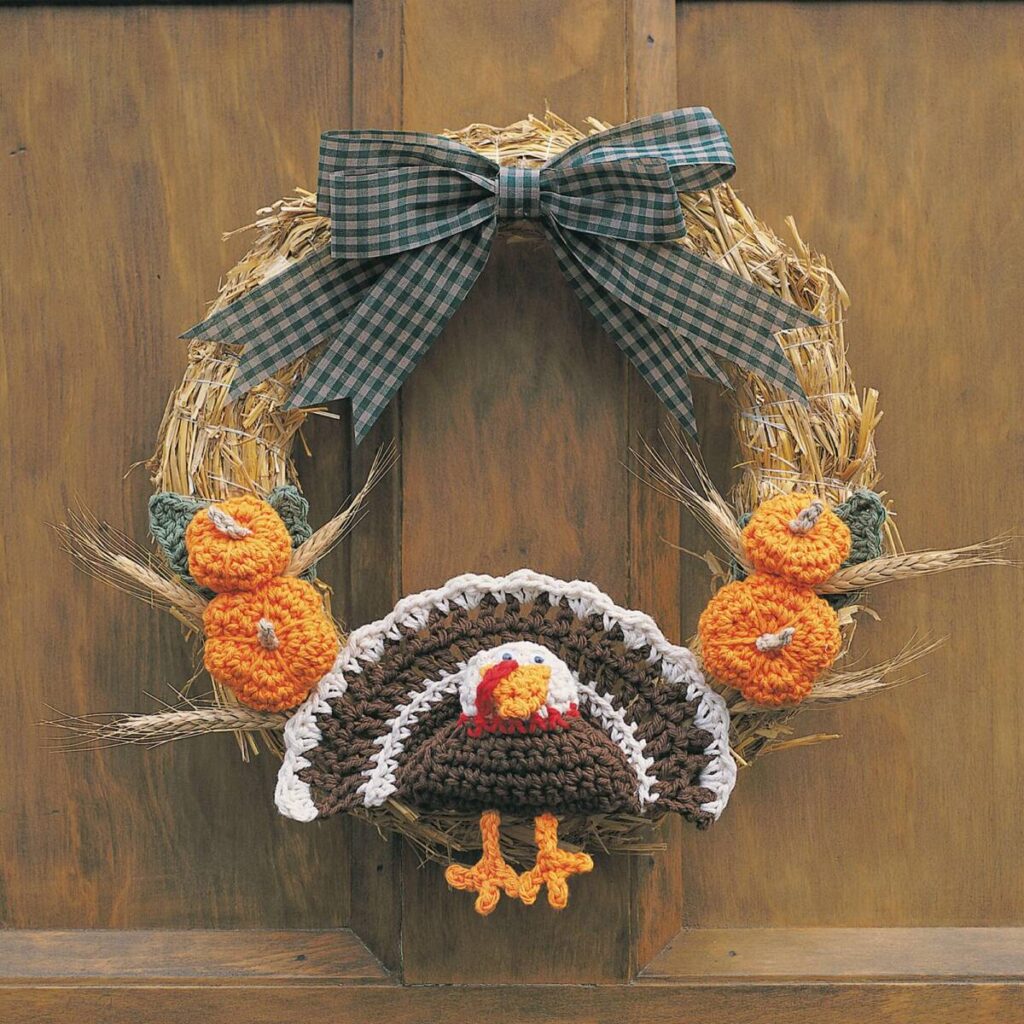 Free Crochet Wreath Patterns Pinterest
