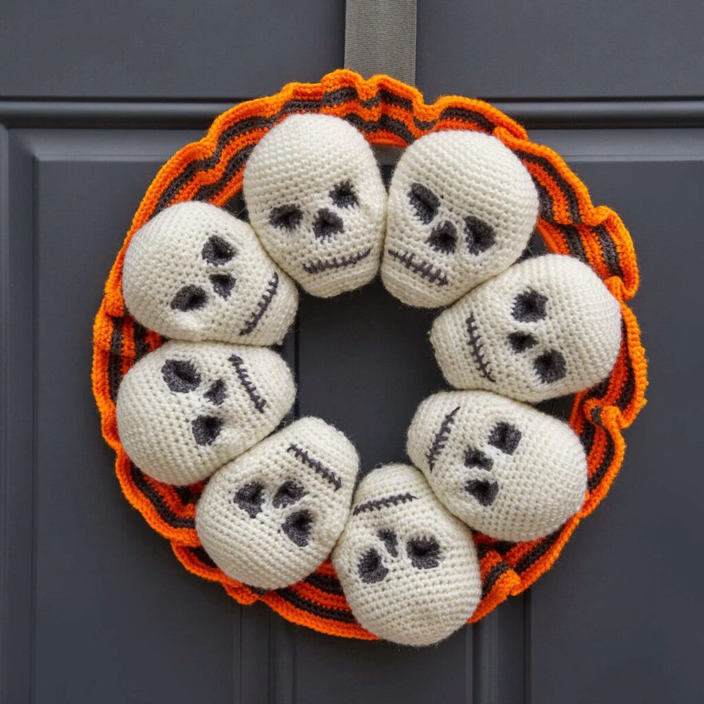 Free Crochet Wreath Patterns Pinterest