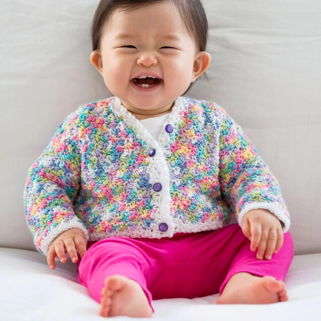 Free Crochet Baby Cardigan Patterns Pinterest