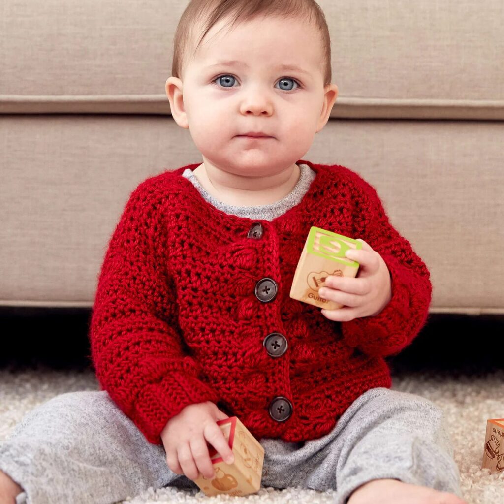 Free Crochet Baby Cardigan Patterns