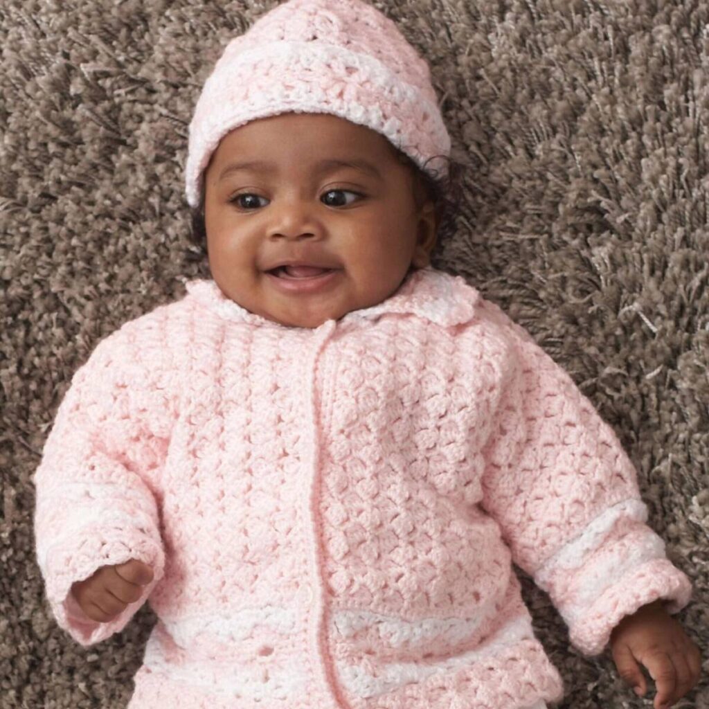 Free Crochet Baby Cardigan Patterns Pinterest