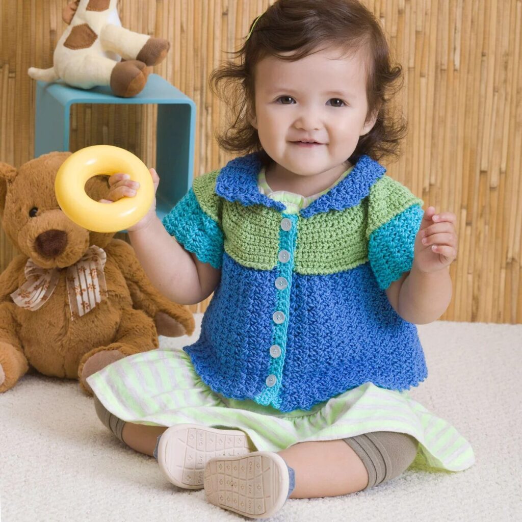 Free Crochet Baby Cardigan Patterns