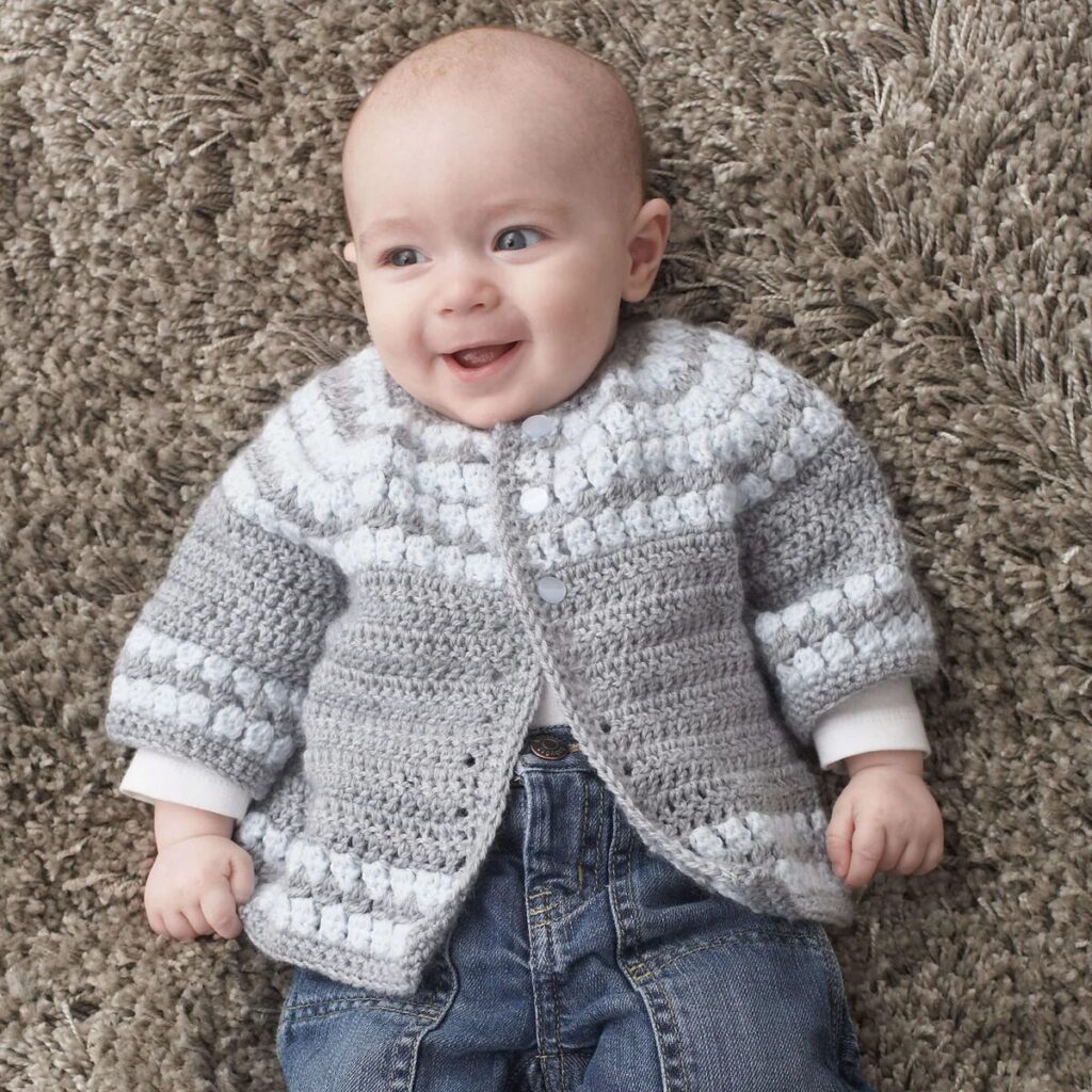 Free Crochet Baby Cardigan Patterns Pinterest