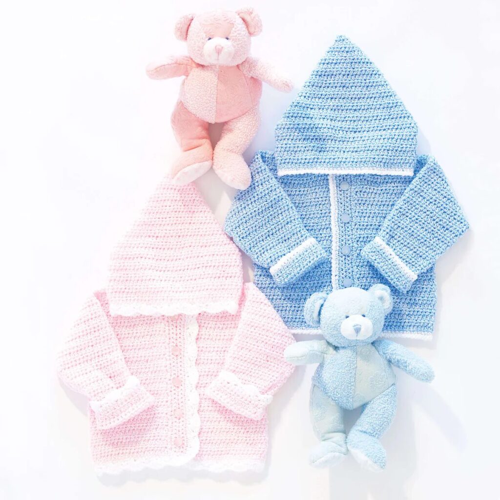Free Crochet Baby Cardigan Patterns
