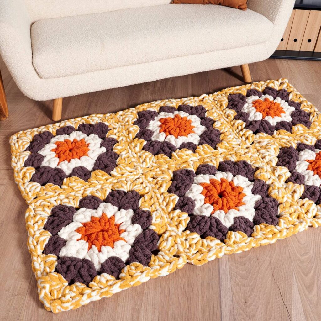 Free Crochet Rug Patterns for Home Decor Pinterest