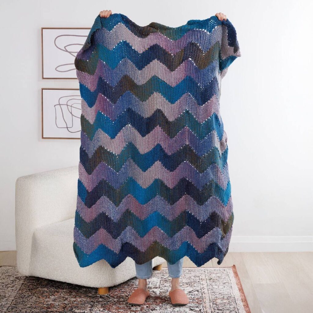 Free Crochet Zigzag Blanket Patterns