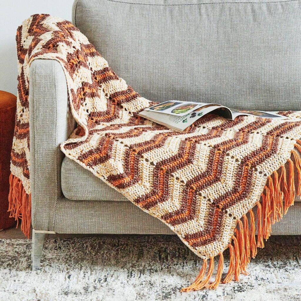 Free Crochet Zigzag Blanket Patterns