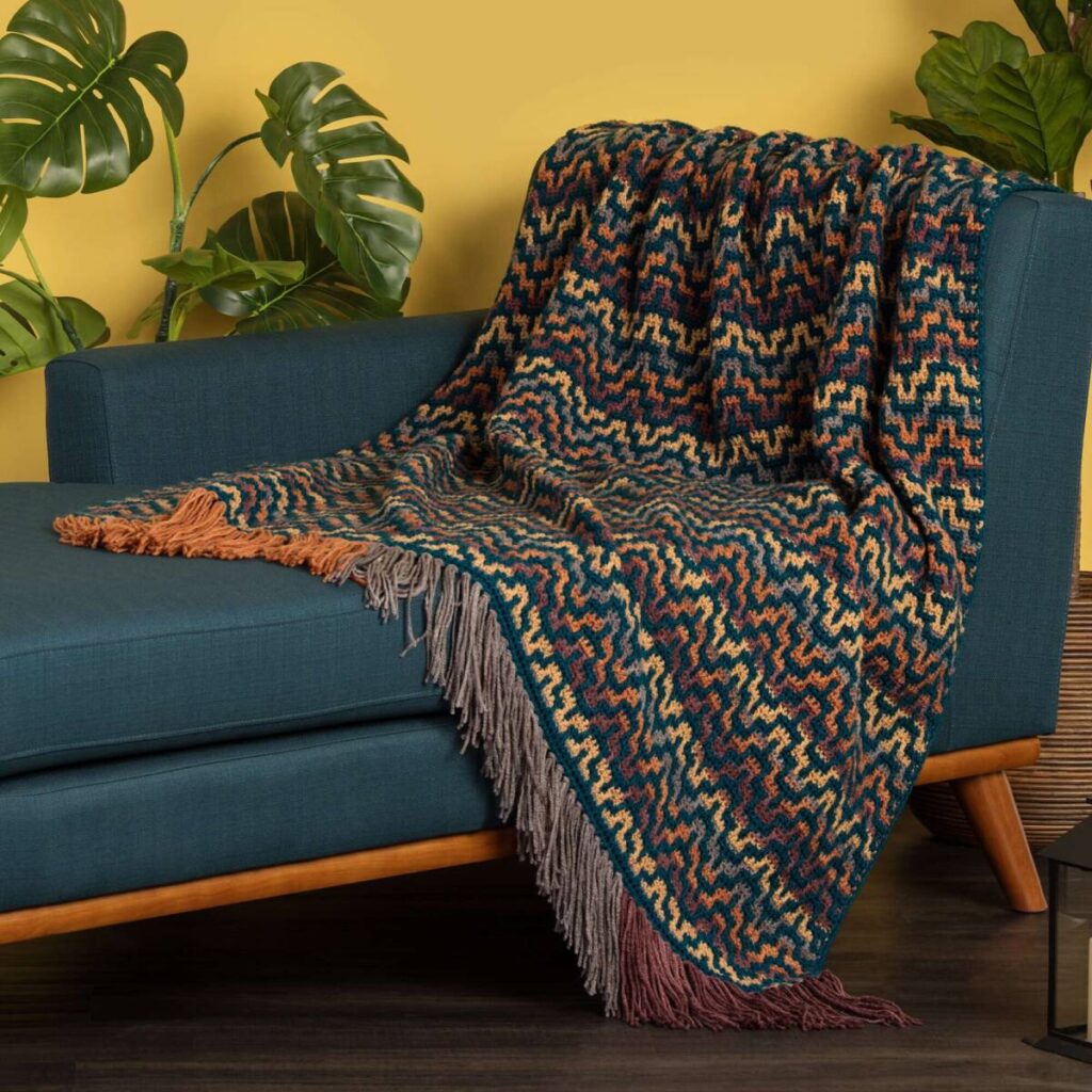 Free Crochet Zigzag Blanket Patterns