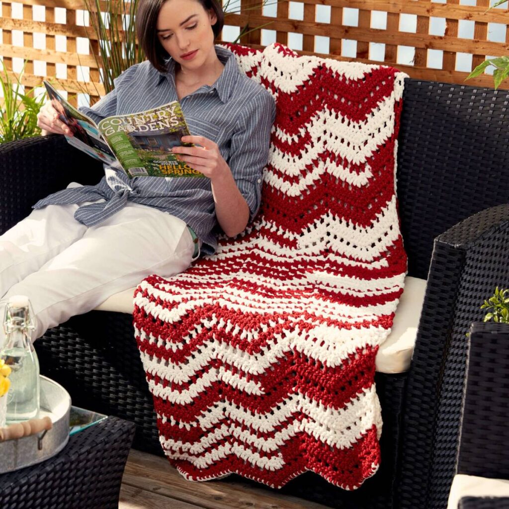 Free Crochet Zigzag Blanket Patterns