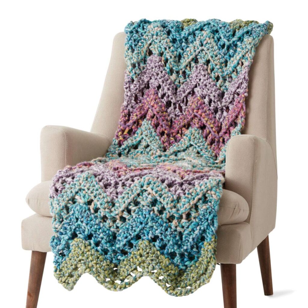 Free Crochet Zigzag Blanket Patterns