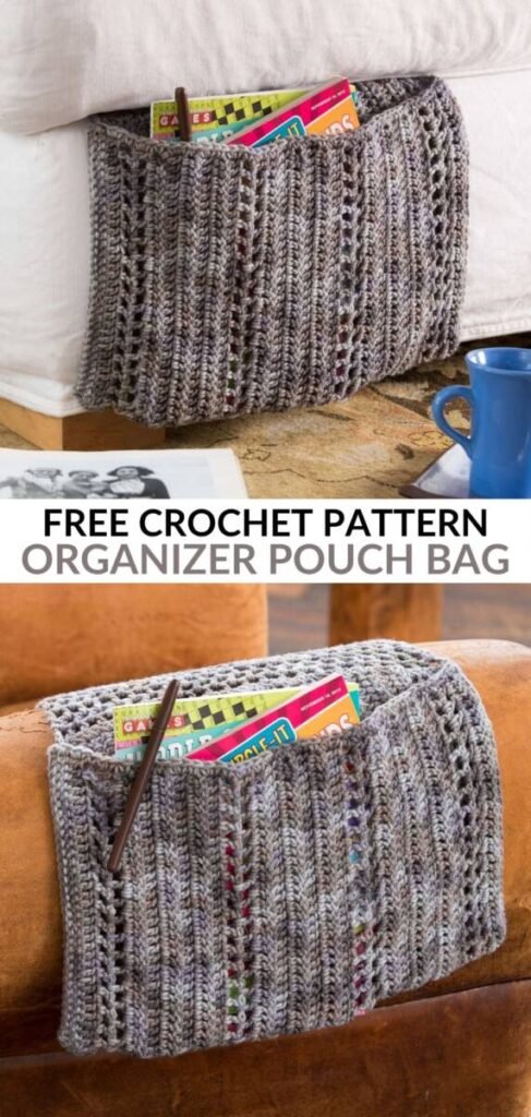 Free Crochet Pouch Bag Patterns Pinterest