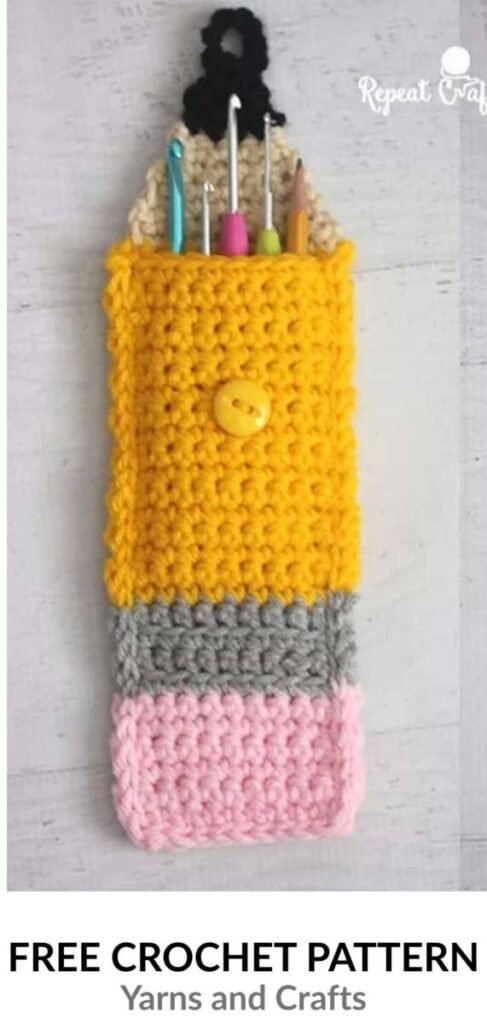 Free Crochet Pouch Bag Patterns Pinterest