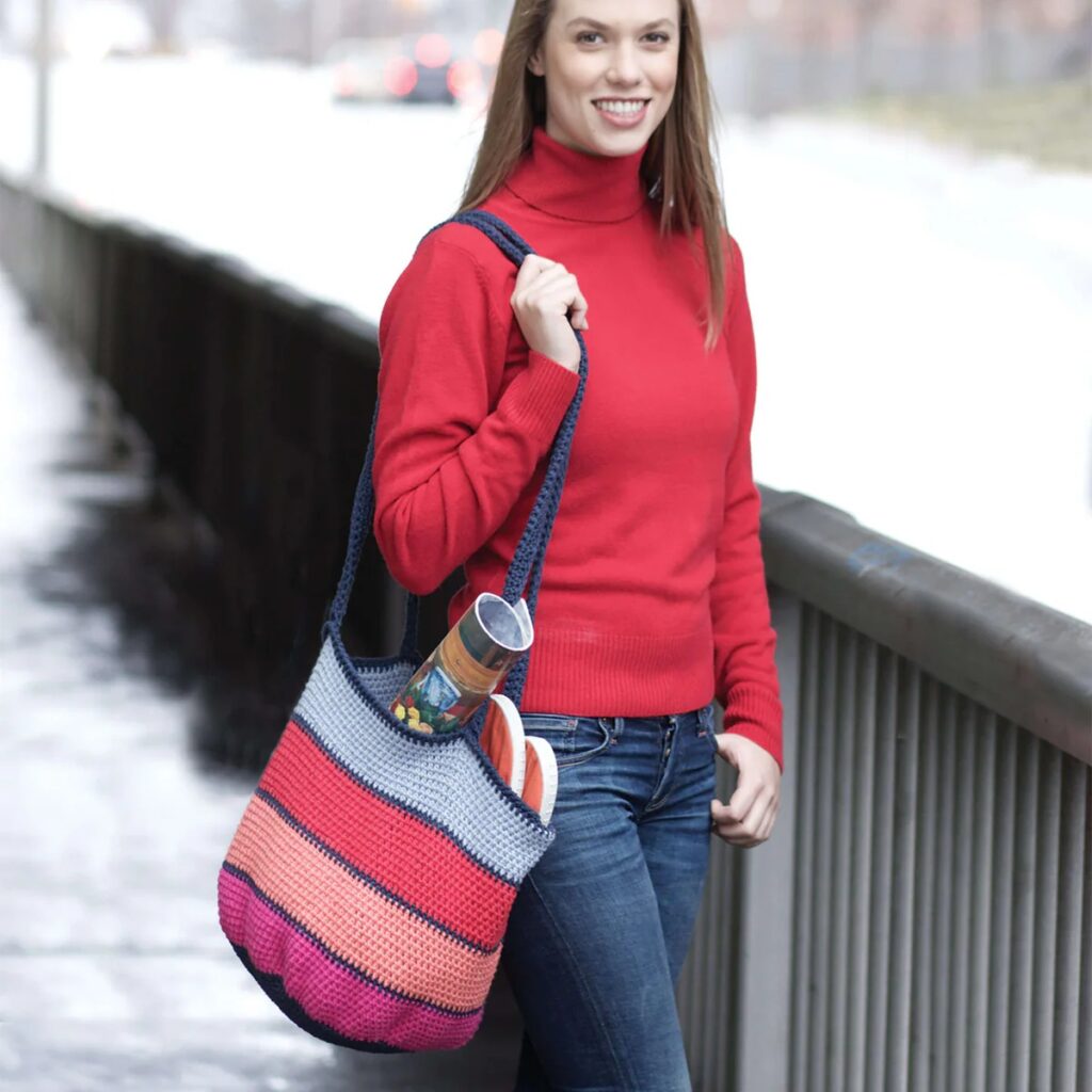 Free crochet market tote patterns