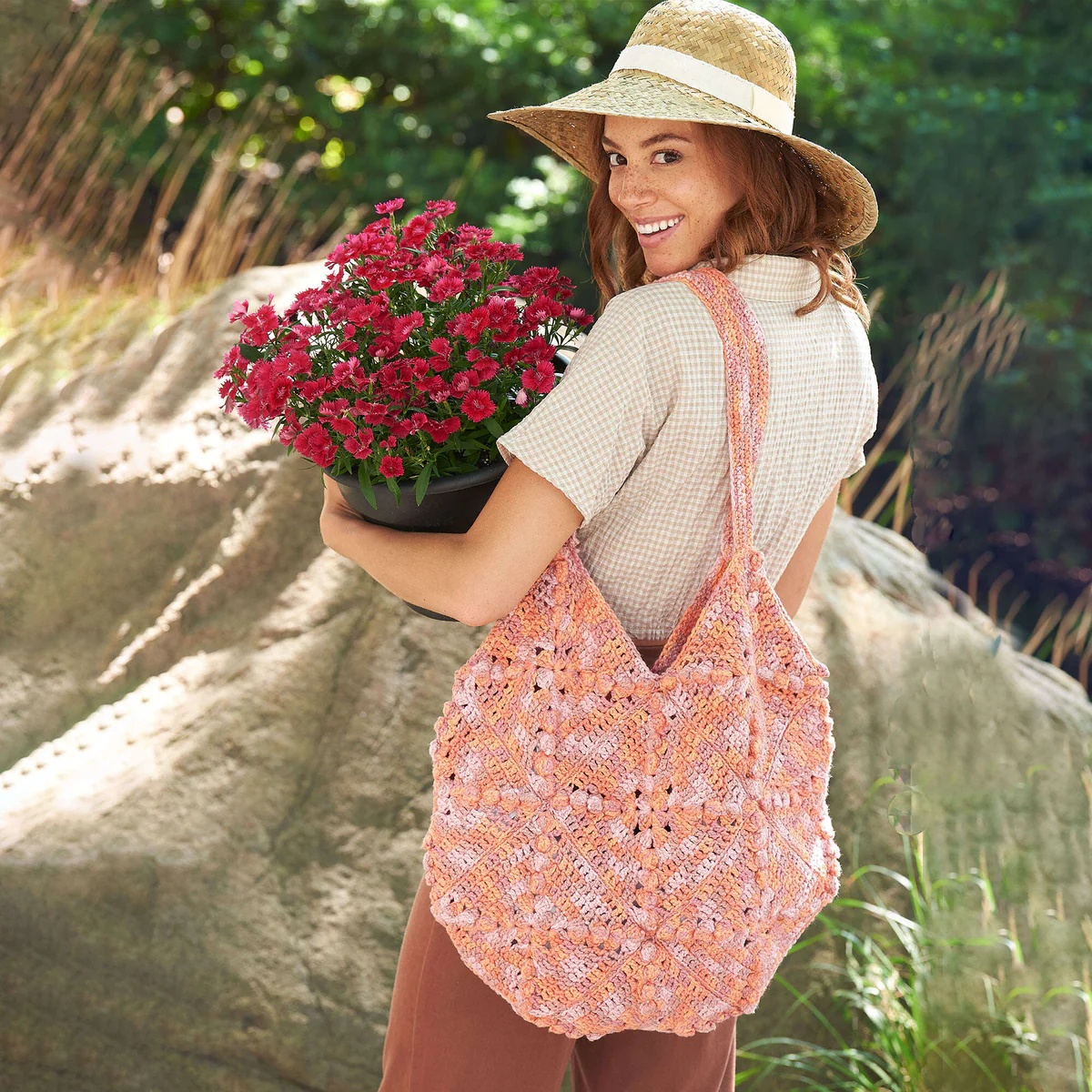 Free crochet market tote patterns