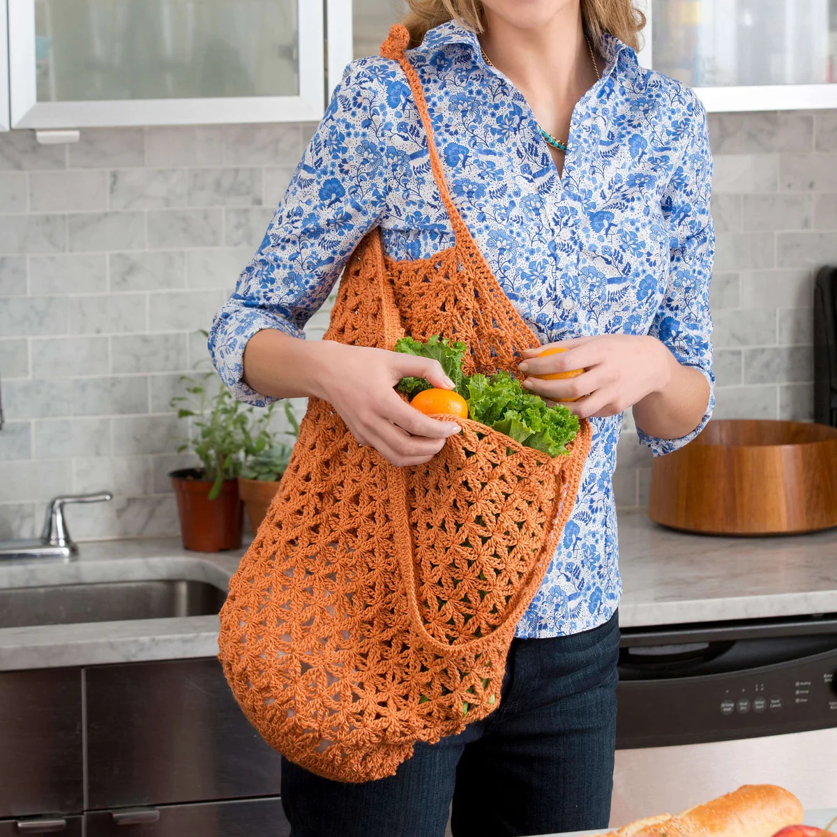 Free crochet market tote patterns