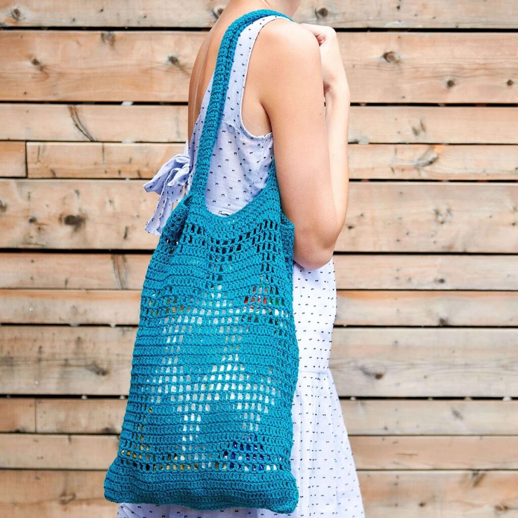 Free crochet market tote patterns