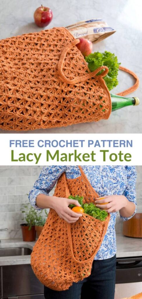 Free crochet market tote patterns