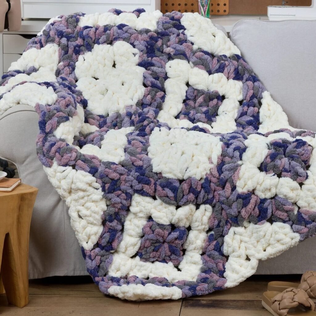Free Crochet Granny Square Blanket Patterns