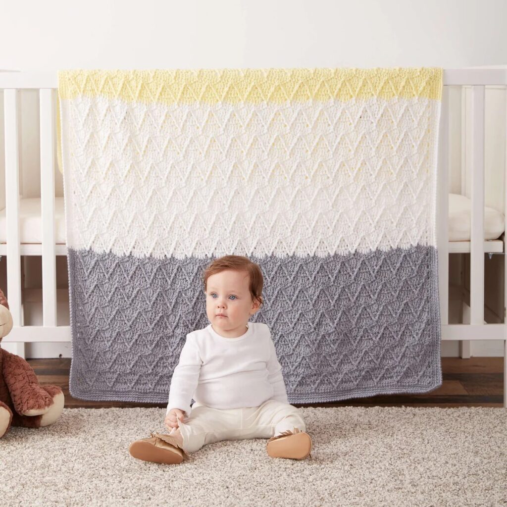 Free Crochet Baby Blanket Patterns Pinterest