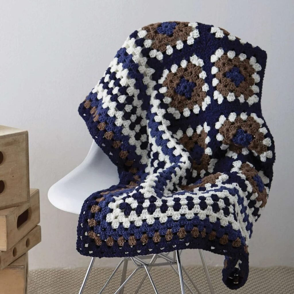 Free Crochet Granny Square Blanket Patterns