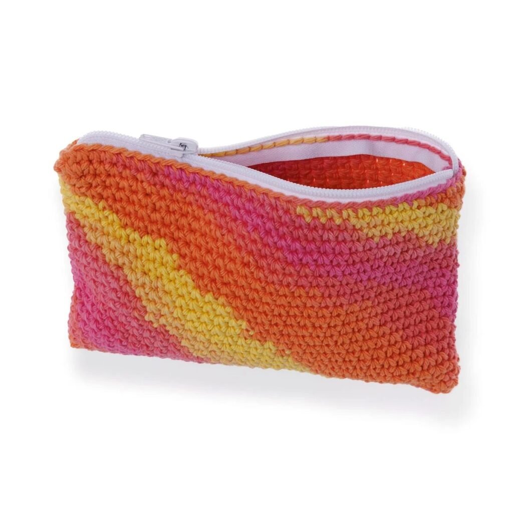 Free Crochet Pouch Bag Patterns Pinterest