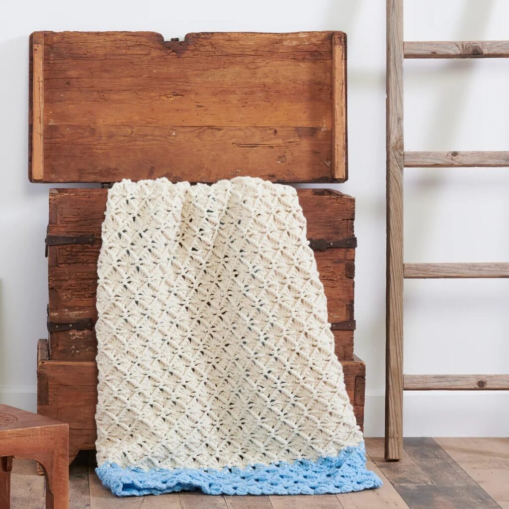 Free Crochet Blanket with Flowers Patterns