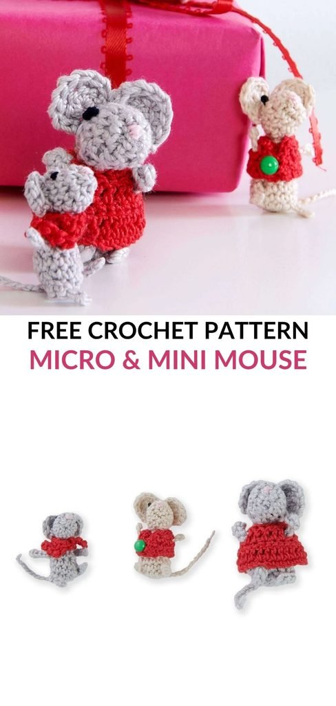 Free Crochet Mouse Patterns Pinterest
