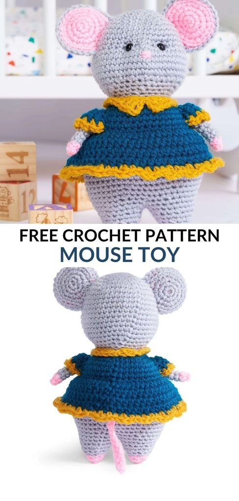Free Crochet Mouse Patterns Pinterest
