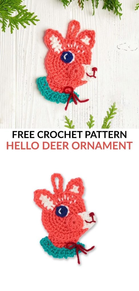 Free Crochet Deer Patterns Pinterest