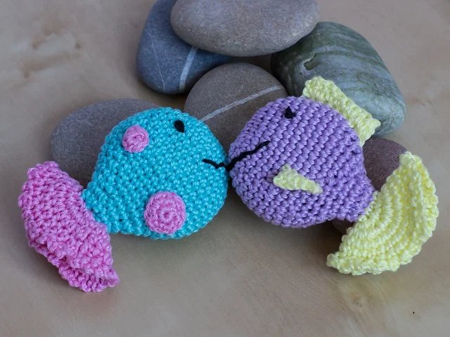 Free crochet amigurumi fish patterns