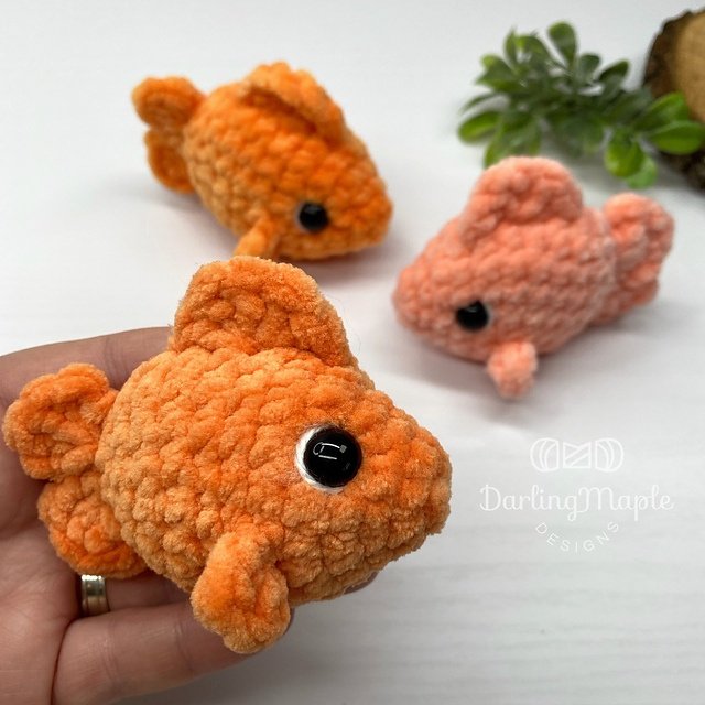 Free crochet amigurumi fish patterns